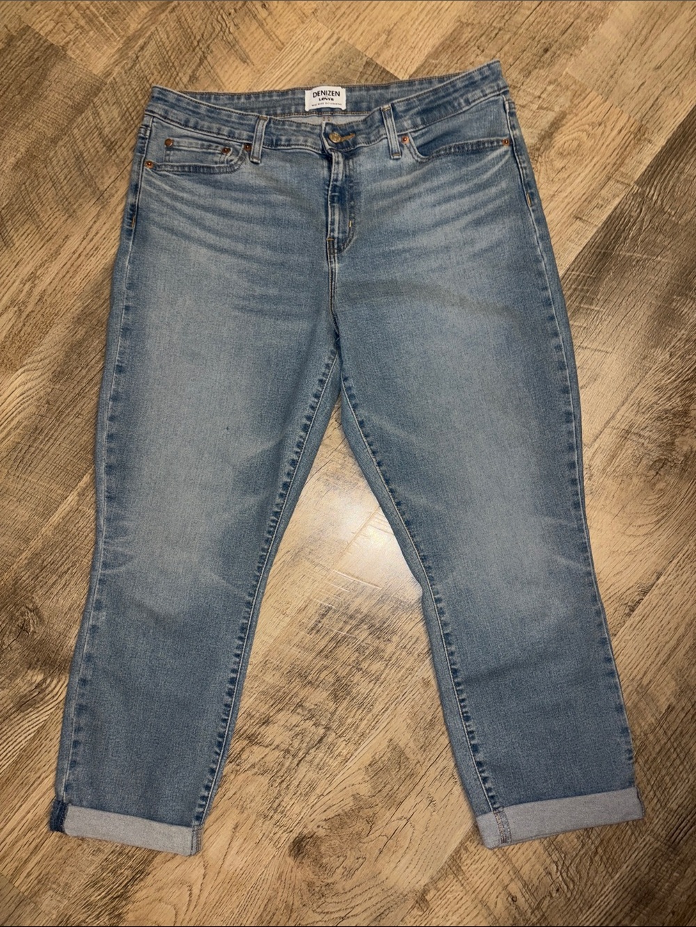 Denizen from Levi's Light Blue Boyfriend Jeans